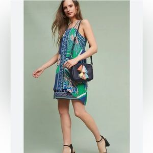 Anthropologie Maeve Layered Silk Dress ✨